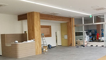 川崎幸店内装ほぼ完成